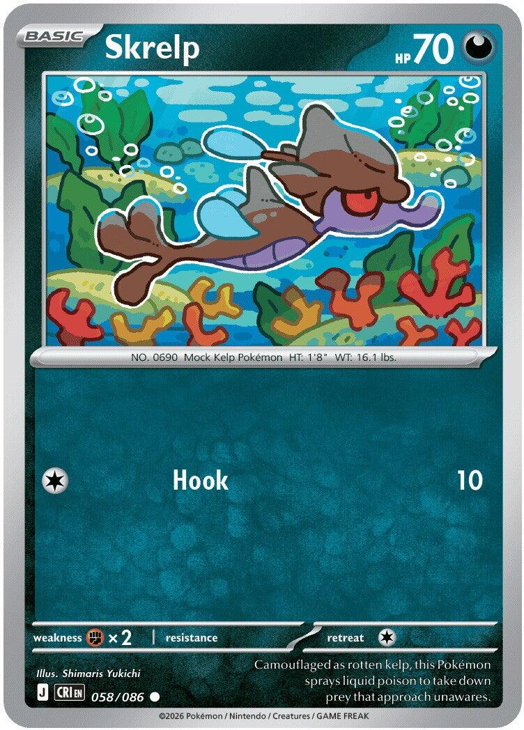 Skrelp - 058/086 (Reverse Holo)