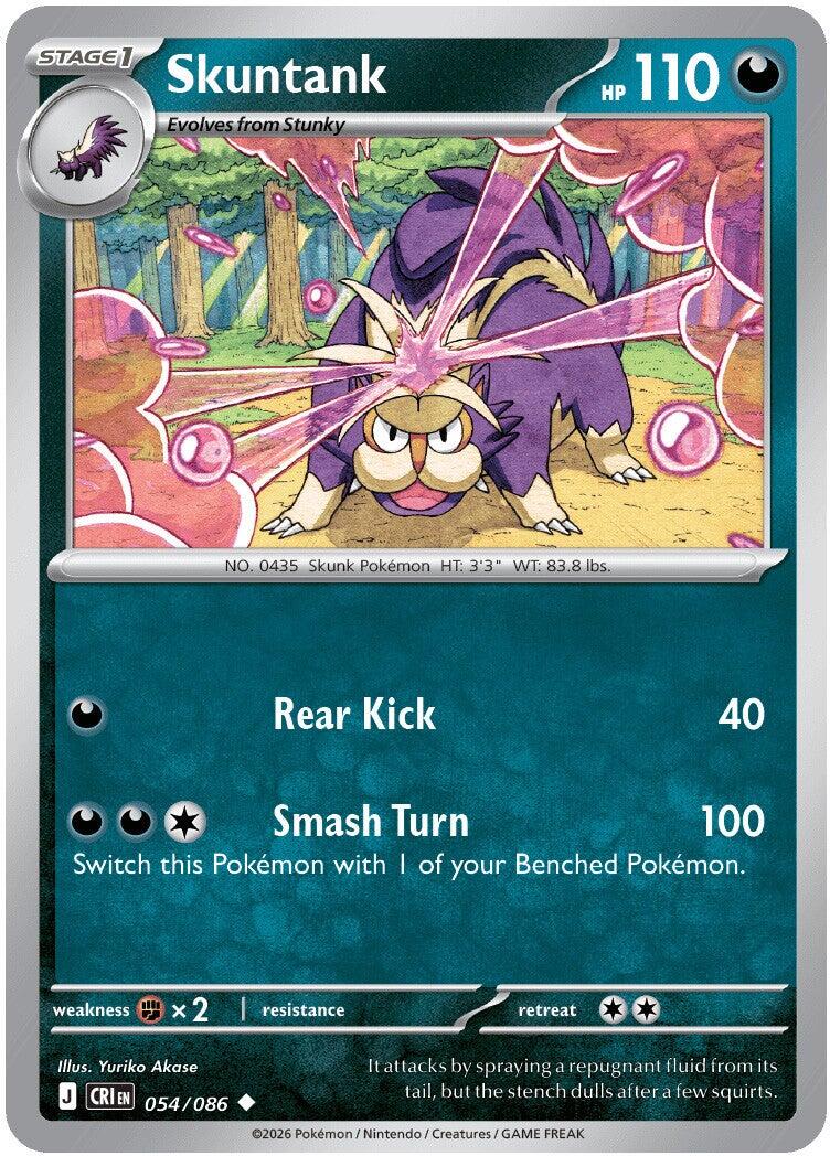 Skuntank - 054/086 (Reverse Holo)