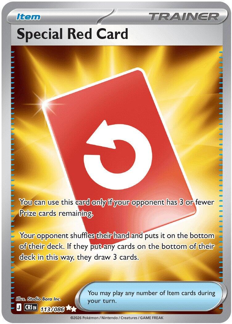 Special Red Card - 113/086 (Holo)