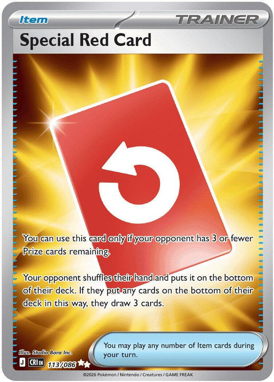 Special Red Card - 113/086 (Holo)