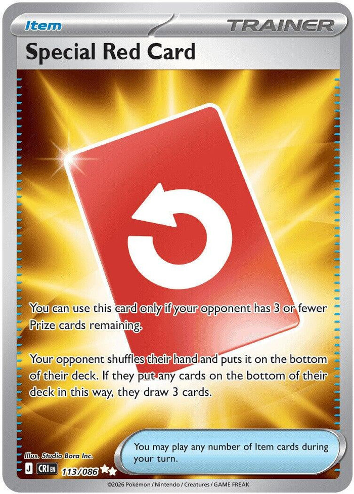 Special Red Card - 113/086 (Holo)