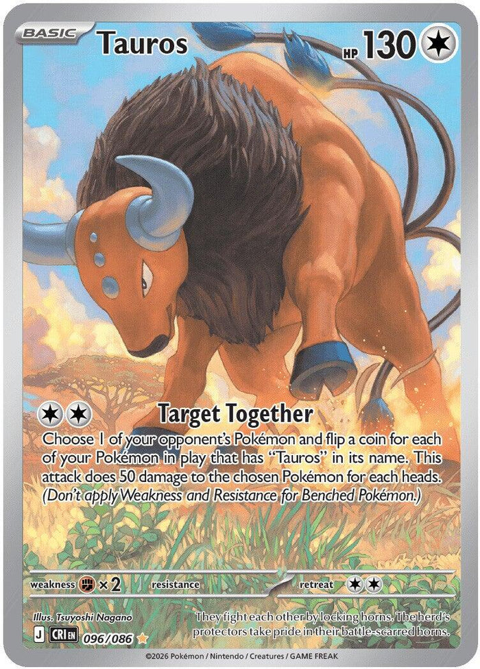 Tauros - 096/086 (Holo)