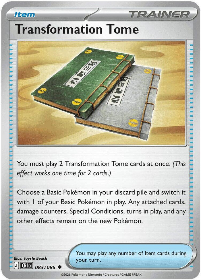 Transformation Tome - 083/086 (Reverse Holo)