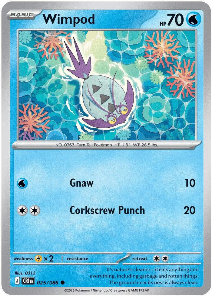 Wimpod - 025/086 (Reverse Holo)