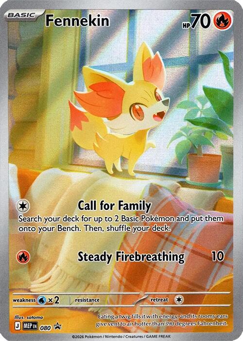 Fennekin - 80 (Holo)