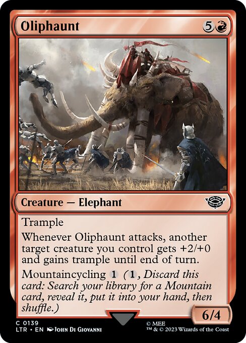 Oliphaunt - 139 (Normal) Near Mint_Non-Foil