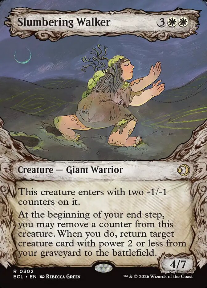 Slumbering Walker - 302 (Foil)