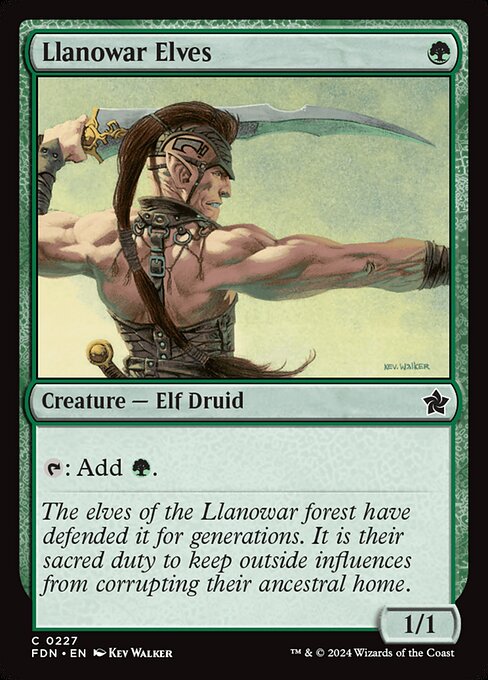 Llanowar Elves (Non Foil) near_mint