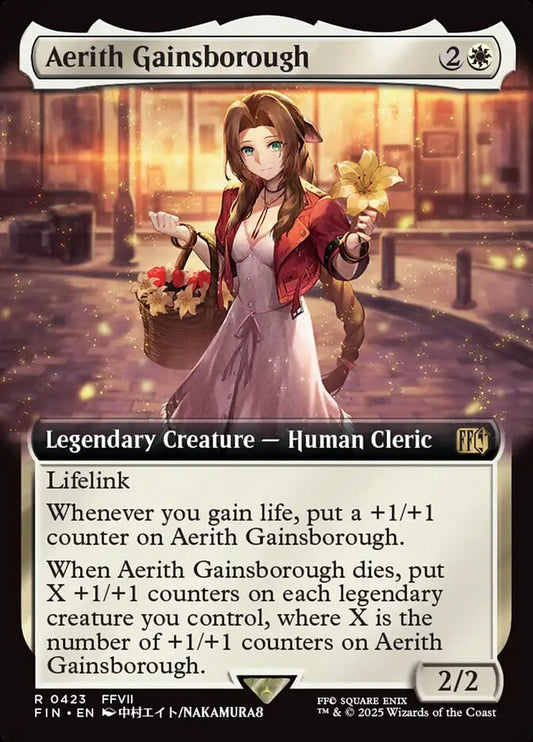 Aerith Gainsborough - 423 (Non-Foil) (JP)