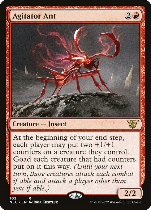 Agitator Ant NEC #102 Non-Foil