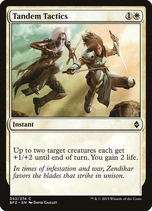 Tandem Tactics - 52 (Normal) Near Mint_Non-Foil