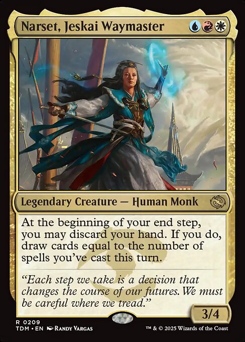 Narset, Jeskai Waymaster - 209 (Normal) Near Mint_Non-Foil