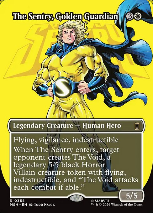 The Sentry, Golden Guardian - 358 (Foil)