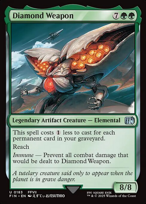 Diamond Weapon - 183 (Normal) Near Mint_Non-Foil