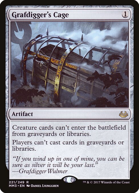 Grafdigger's Cage MM3 #221 Non-Foil