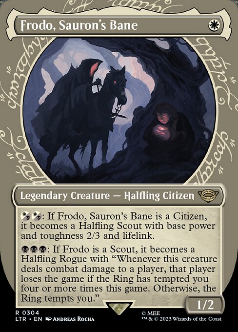 Frodo, Sauron's Bane - 304 (Normal) Near Mint_Non-Foil