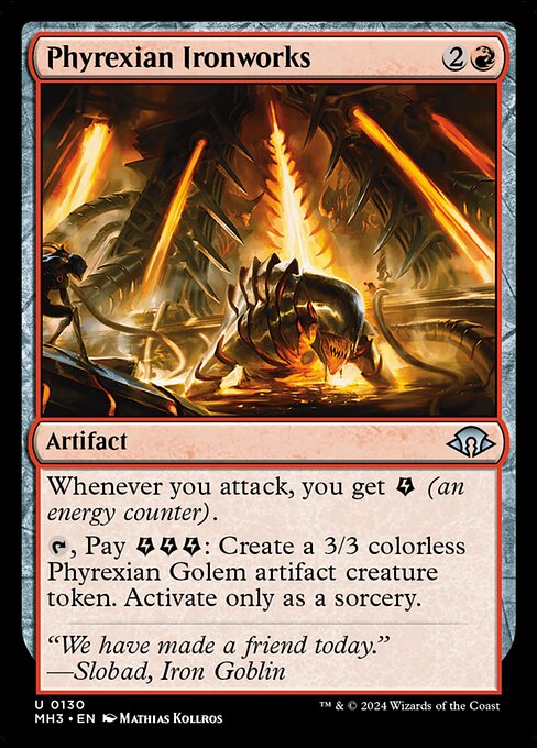 Phyrexian Ironworks - 130 (Normal) Near Mint_Non-Foil