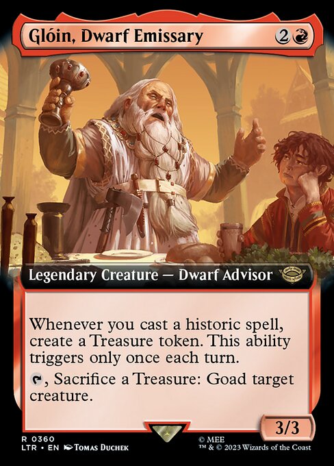 Glóin, Dwarf Emissary - 360 (Normal) Near Mint_Non-Foil