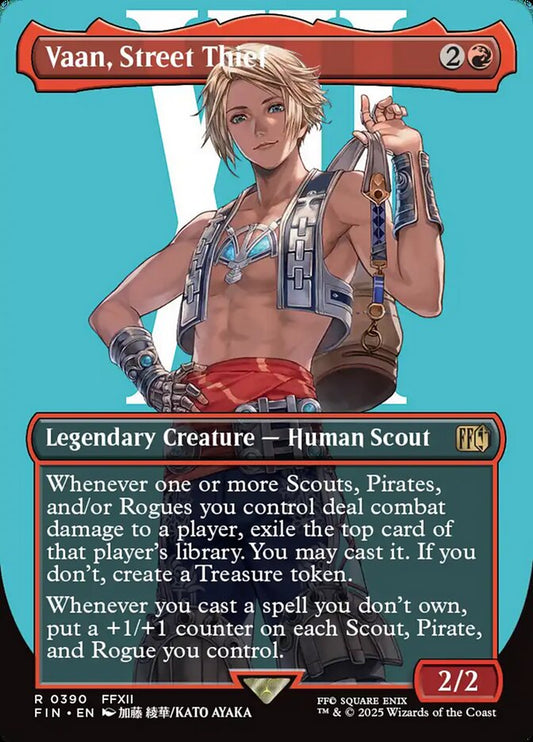 Vaan, Street Thief - 390 (Foil) (JP)