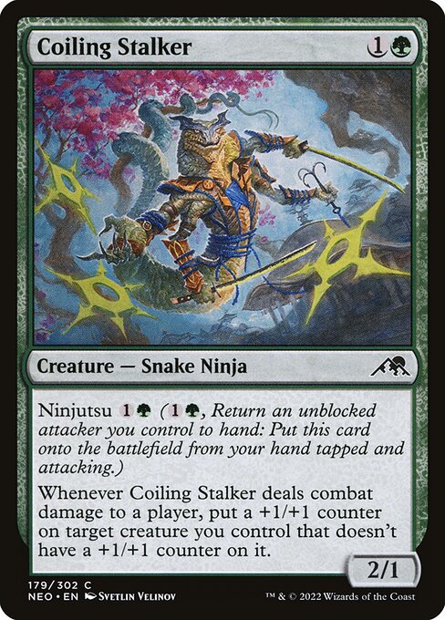 Coiling Stalker NEO #179 Non-Foil