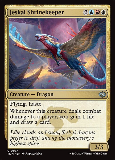 Jeskai Shrinekeeper - 197 (Normal) Near Mint_Non-Foil