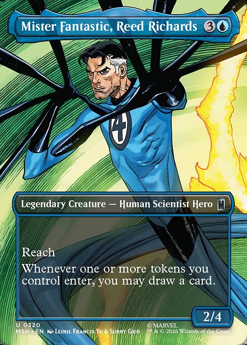 Mister Fantastic, Reed Richards - 320 (Foil)