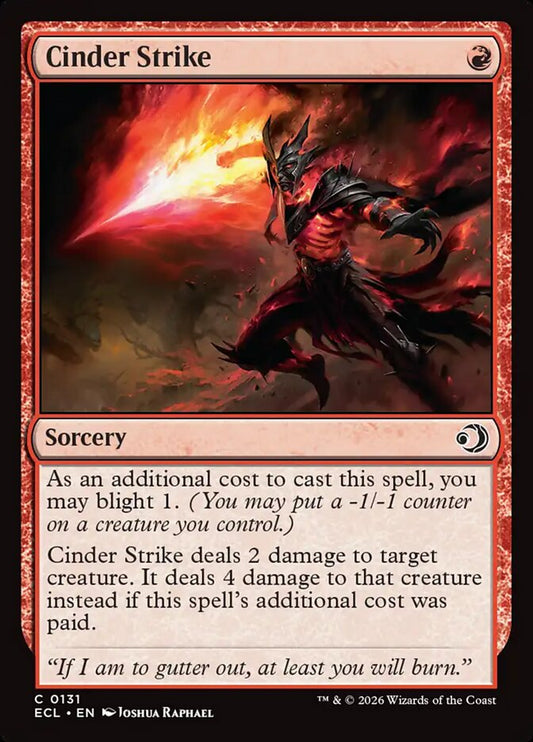 Cinder Strike - 131 (Foil)