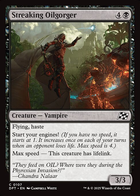 Streaking Oilgorger - 107 (Normal) Near Mint_Non-Foil