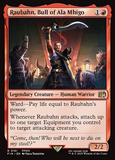 Raubahn, Bull of Ala Mhigo - 151 (Normal) Near Mint_Non-Foil