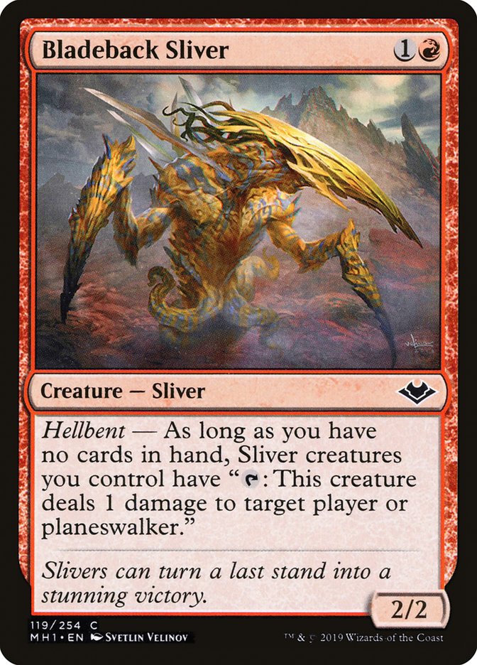 Bladeback Sliver (MH1 119)