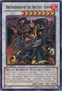 Brotherhood of the Fire Fist - Kirin - JOTL-EN042 (Foil)