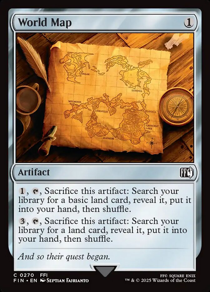 World Map - 270 (Foil) (JP)
