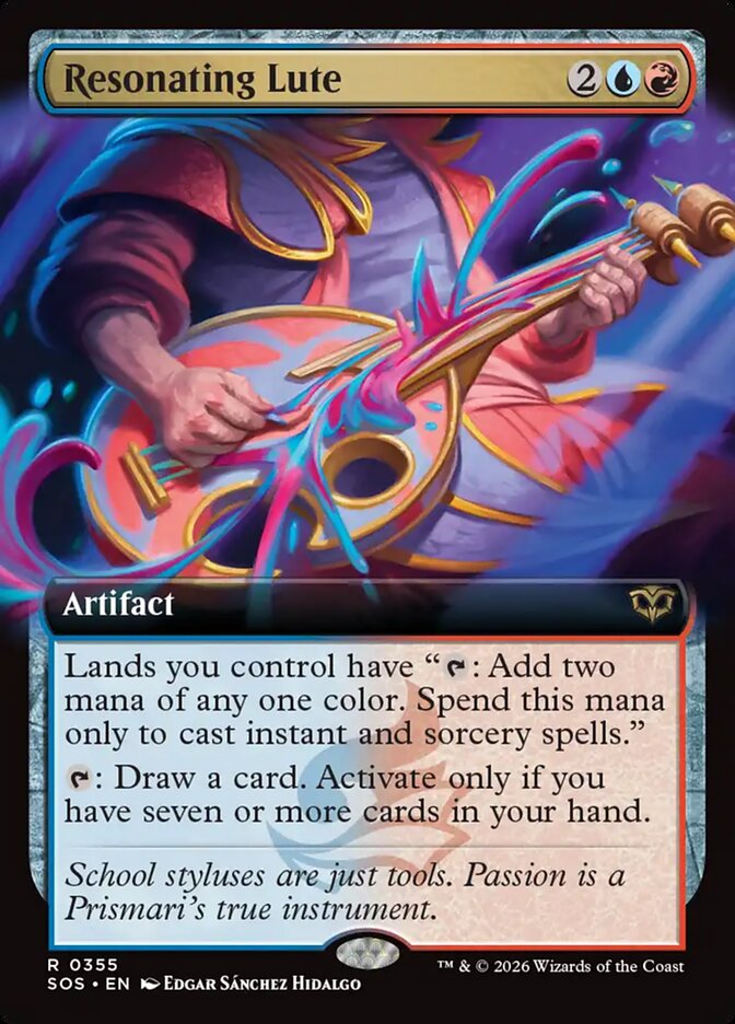 Resonating Lute - 355 (Foil)