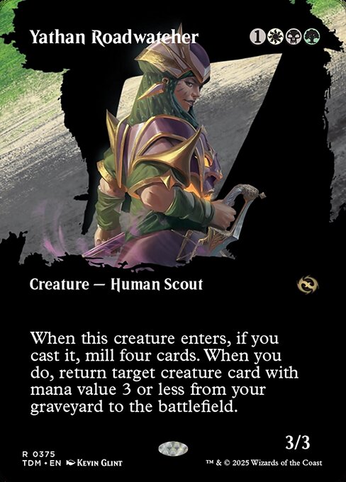 Yathan Roadwatcher - 375 (Foil) Near Mint_Foil