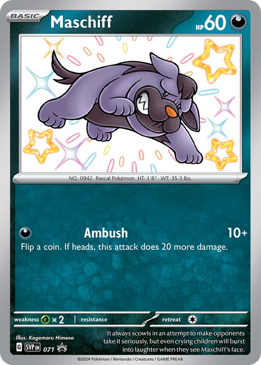 Maschiff - 71 (Foil) Near Mint_Foil