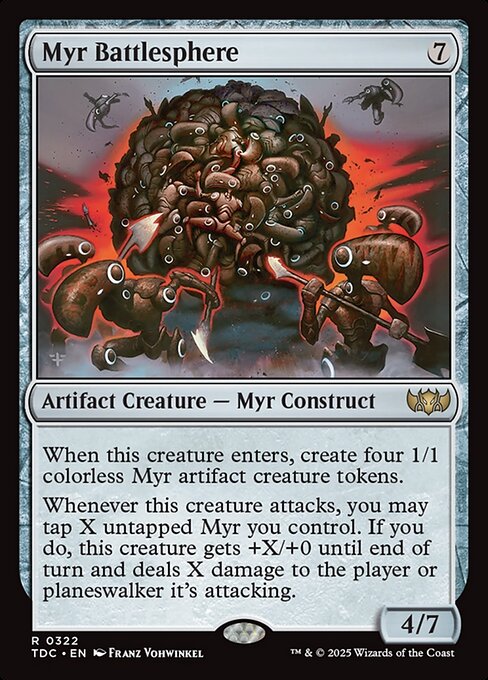 Myr Battlesphere TDC #322 Non-Foil