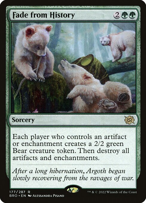 Fade from History BRO #177 Foil