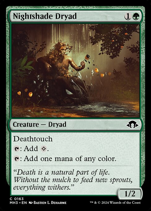 Nightshade Dryad - 163 (Normal) Near Mint_Non-Foil