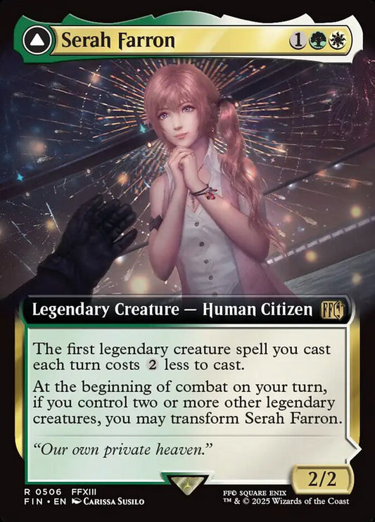 Serah Farron // Crystallized Serah - 506 (Non-Foil) (JP)
