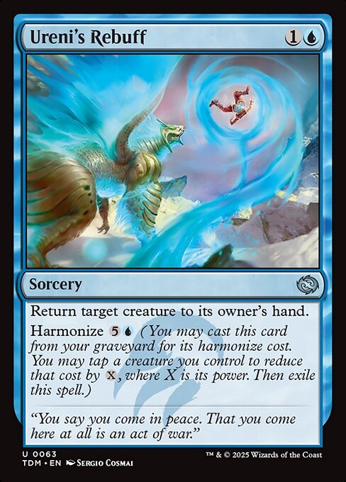Ureni's Rebuff - 63 (Normal) Near Mint_Non-Foil