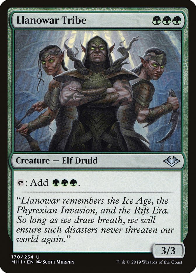Llanowar Tribe (MH1 170)