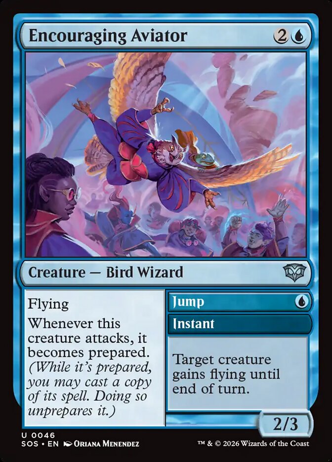 Encouraging Aviator // Jump - 46 (Foil)