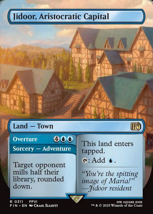 Jidoor, Aristocratic Capital // Overture - 311 (Foil) (JP)
