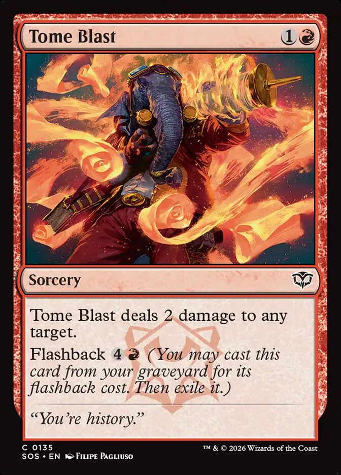Tome Blast - 135 (Foil)