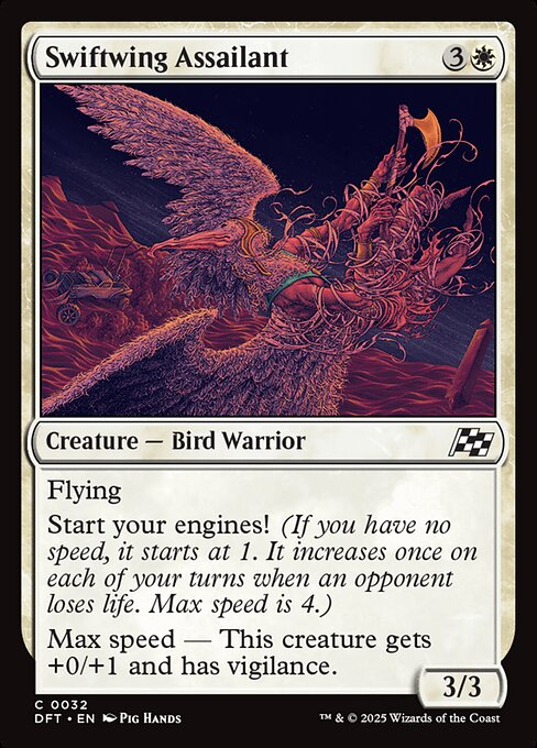 Swiftwing Assailant - 32 (Normal) Near Mint_Non-Foil