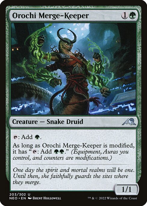 Orochi Merge-Keeper NEO #203 Non-Foil