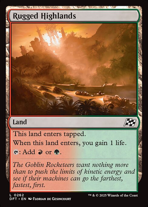 Rugged Highlands - 262 (Normal) Near Mint_Non-Foil