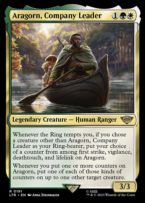 Aragorn, Company Leader - 191 (Normal) Near Mint_Non-Foil