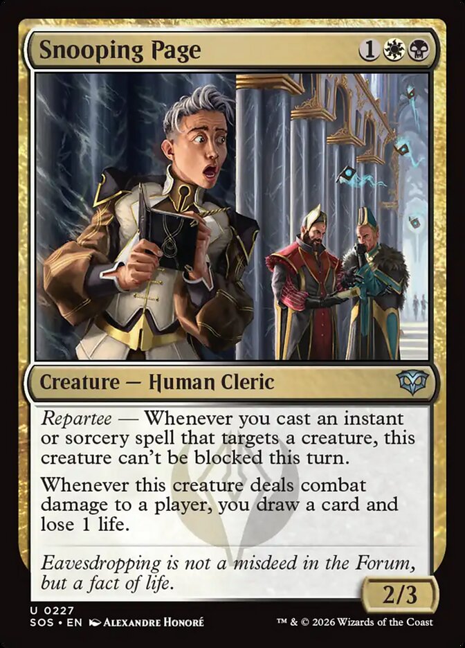 Snooping Page - 227 (Foil)
