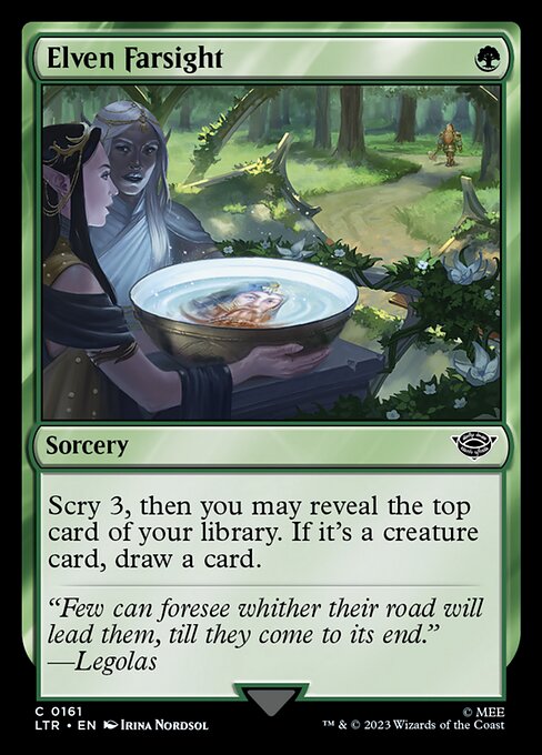 Elven Farsight - 161 (Normal) Near Mint_Non-Foil